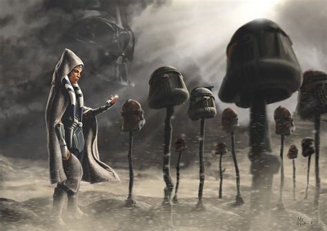 star wars the clone wars victory and death watch online|ahsoka burying the dead.